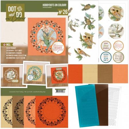 Dot and Do on Colour 26 - Jeanines Art - Vintage Birds