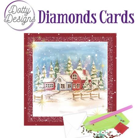 DDDC1059 Dotty Designs Diamond Cards - Winter Landscape
