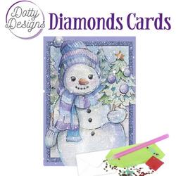 DDDC1062 Dotty Designs Diamond Cards - Snowman