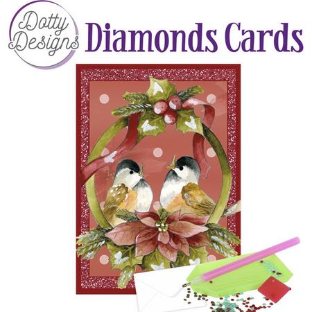 Dotty Designs Diamond Cards - Birds in a Pendant