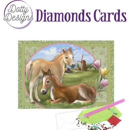 Dotty Designs Diamond Cards - Horses