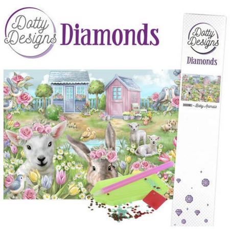 Dotty Designs Diamonds Baby Animals