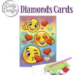 Dotty Designs Diamond Cards - Smileys