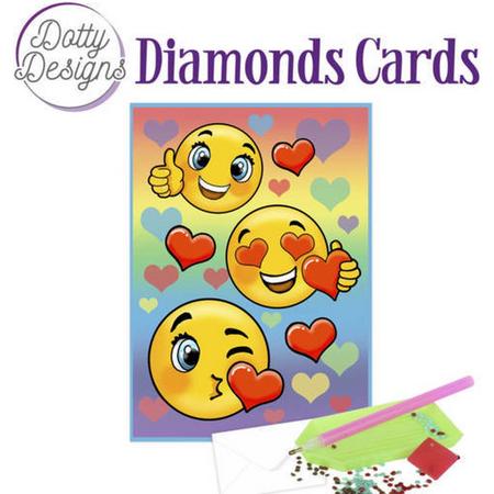 Dotty Designs Diamond Cards - Smileys