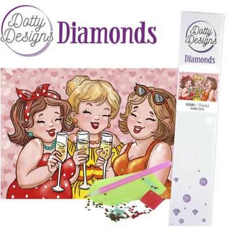 Dotty Designs Diamonds - Bubbly Girls - Cheers