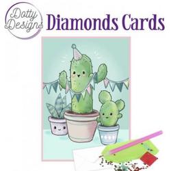 Dotty Designs diamonds cards - cactus - 10x15cm