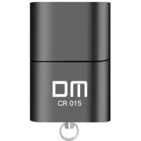 DrPhone DM Series USB Cardreader – Mini USB-Stick – Geheugenkaartlezer met innovatieve Micro-SD ingang (Zwart)