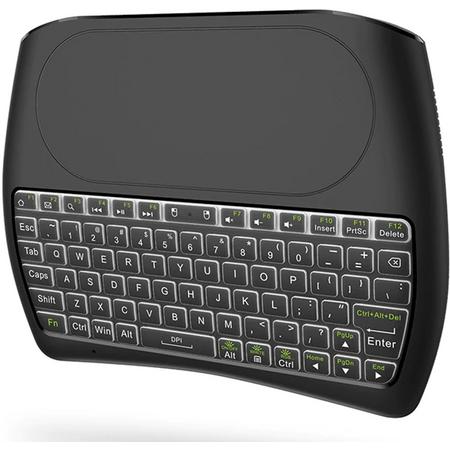 DrPhone KB1 - Draadloze toetsen bord - Touchpad - Rgb - Led - Keyboard - Mini wireless