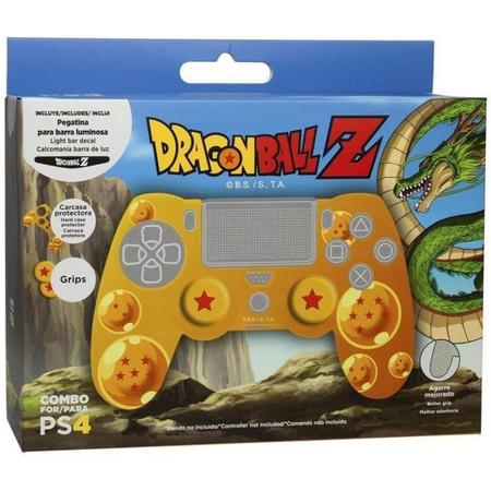 Dragon Ball Z - Combo Pack - Case - Tumb Grips - Led Sticker