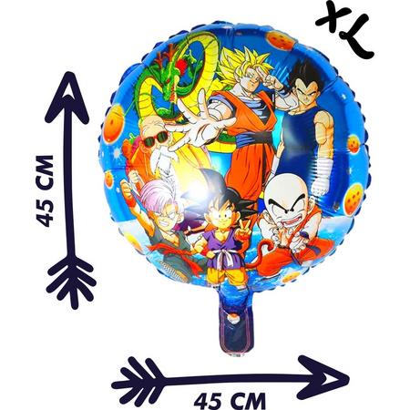 Dragon Ball Z Ballon - Ballonnen Verjaardag - Anime - Manga - Goku - 45 cm - Blauw