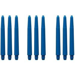 Dragon Darts dart shafts - 3 sets (9 stuks) - Medium - Blauw - darts shafts