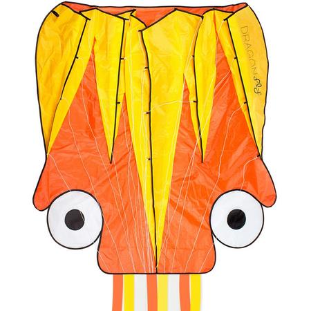 Dragon Fly Vlieger - Octopus - Oranje/Geel