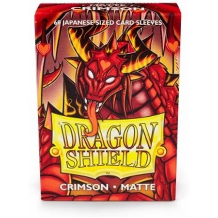 Dragon Shield Small Sleeves Japanese Matte Crimson 60