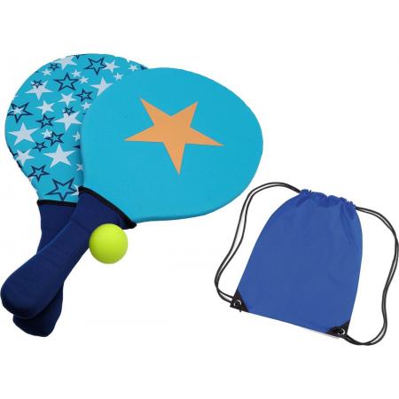 Dragon Sports Ultimate Star – Beachball set – Blue Star - Strand speelgoed - Beach Tennis - Waterproof