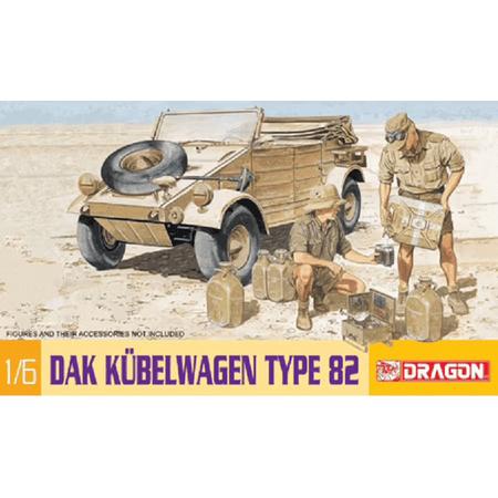 1:6 Dragon 75021 Dak Kübelwagen Type 82 Plastic kit