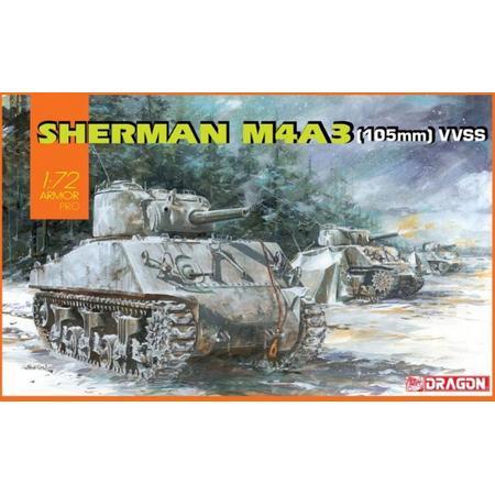 Dragon - Sherman M4a3 (105mm) Vvss (Dra7569)