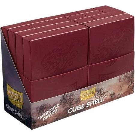 Dragon Shield Cube Shell - Blood Red (8 stuks)