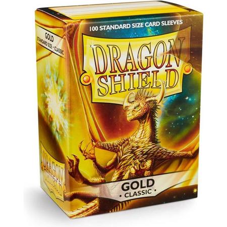 Dragonshield 100 Box Sleeves Classic Gold