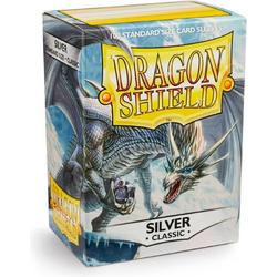 Dragonshield 100 Box Sleeves Classic Silver