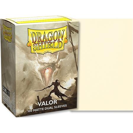 Dragonshield Box 100 Dual Matte Sleeves Valor