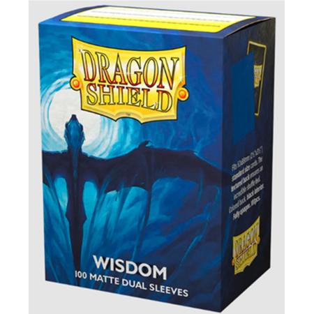 Dragonshield Box 100 Dual Matte Sleeves Wisdom