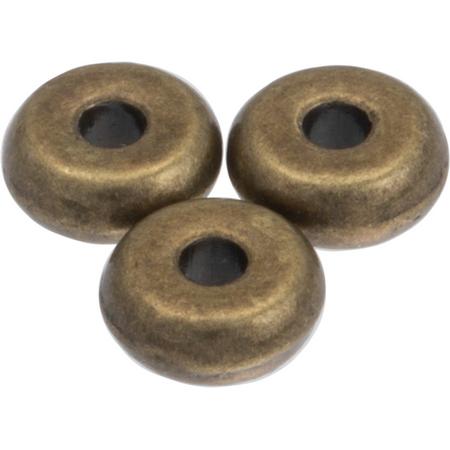 Metalen Kralen (6 mm) Brons (40 Stuks)