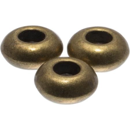 Metalen Kralen (8 mm) Brons (40 Stuks)