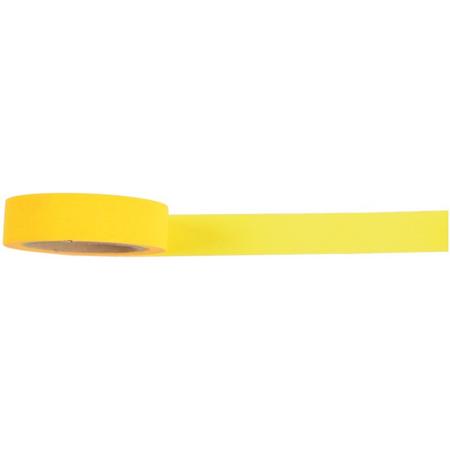 Dresz Funtape Neon Yellow 10 Meter Geel