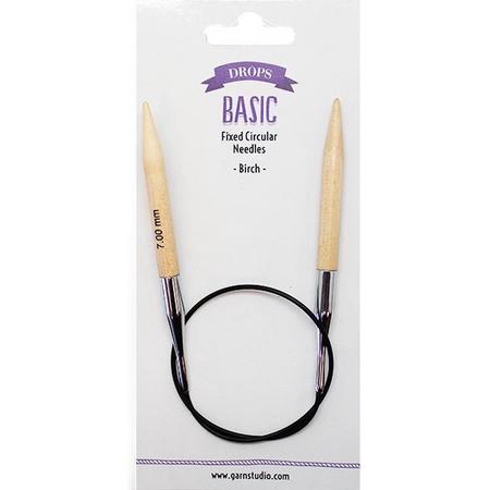 Drops Basic Circular Knitting Needles Wood 40cm 7mm