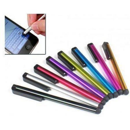 2x Ultra Light Stylus Pen Universeel HTC One/iPhone 5S/iPhone 4S/Samsung Galaxy/Xperia Z1/iPad 2,3,4 Air Mini / Galaxy Tab Zwart