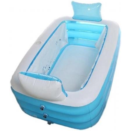 DUCKS® - Opblaasbaar ligbad voor thuis - Gratis elektrische pomp - opblaasbare badkuip - zwembad - Inflatable bathtub - Opblaasbaar zwembad - Voor kinderen en volwassenen - Opblaaszwembad - PVC