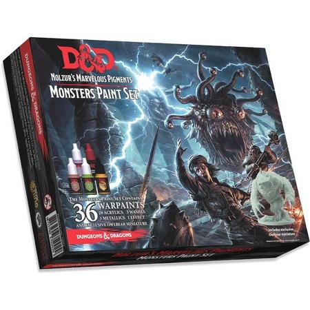 D&D Nolzurs Marvelous Pigments: Monsters Paint Set