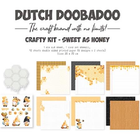 Dutch Doobadoo Crafty Kit Sweet as Honey 20 x 20 cm