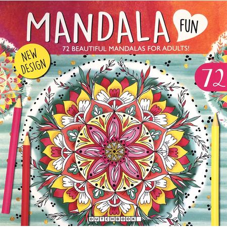 Mandala Kleurboek voor Volwassen met 72 Kleurplaten