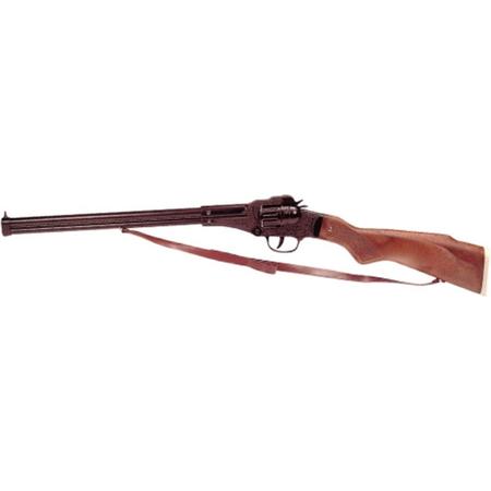 Dyal speelgoedpistool - 12 schots dubbelloops Cowboy geweer Winchester