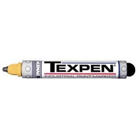 2 stuks Dykem Texpen metal marker Wit (medium stalen tip) - paint marker