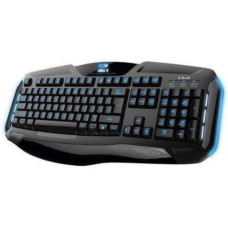 E-blue Cobra II Qwerty Gaming Toetsenbord - Zwart (PC)