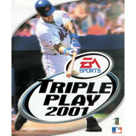 EA Triple Play 2001, Nintendo Gameboy Color-(GBC)