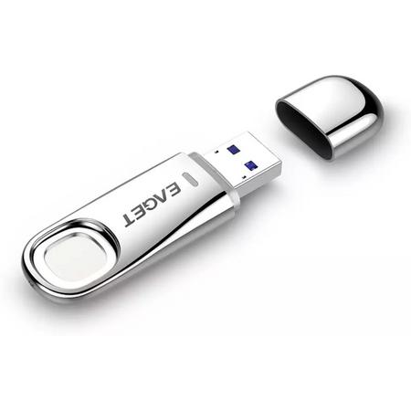 Eaget Zilver 64GB versleutelde USB stick USB 3.0