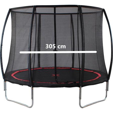 EASTWALL trampoline met veiligheidsnet - Diameter 305cm - EU veiligheidskeurmerk - Smallfoot edition