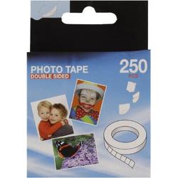 Fotoplakkers - Dubbelzijdig - Plakstrips - 250 Stuks - Transparant - Fotostickers - Fotos Ophangen - Dubbelzijdige Tape Plakkers Stickers - Monatage Set Kit - Plakstrips