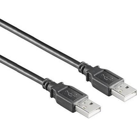 EECONN USB 2.0 Kabel, A - A, Zwart, 5m