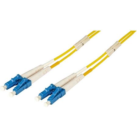 EFB Elektronik O0350.10 Glasvezel kabel 10 m OS2 LC Geel