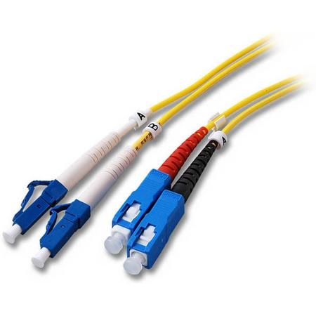 EFB Elektronik O0360.3 3m LC SC OS2 Geel Glasvezel kabel