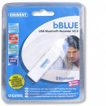 Eminent bBLUE USB Bluetooth Receiver Class 2 - 10 m