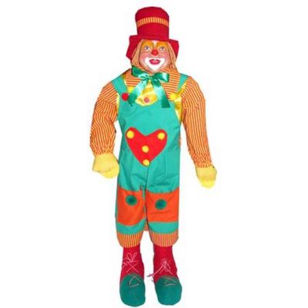 Clownspop Staand 80 cm Rood-Geel-Groen