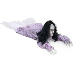 Europalms - Halloween - Decoratie - Versiering - Accesoires - figuur Crawling Girl 150cm