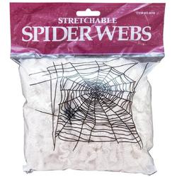 Europalms Halloween-spinneweb witte 100g UV-actief