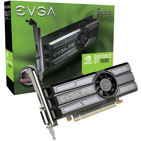 EVGA 02G-P4-6333-KR GeForce GT 1030 2GB GDDR5 videokaart