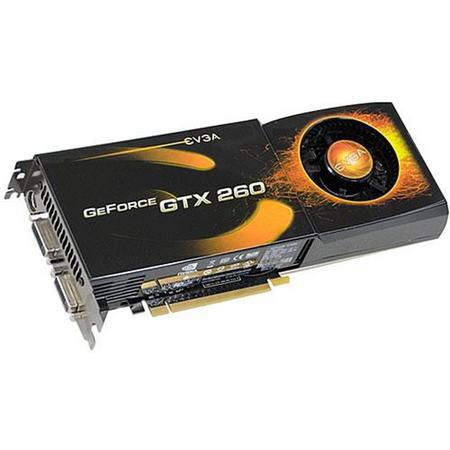 EVGA 896-P3-1260-AR GeForce GTX 260 Videokaart 896MB DDR3 Grafische kaart (Origineel)
